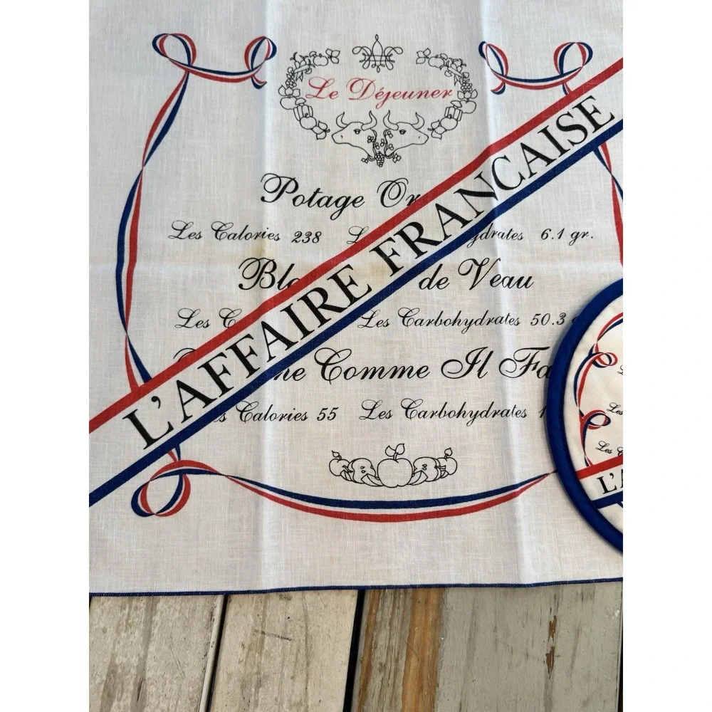 laffaire francaise vintage dish
